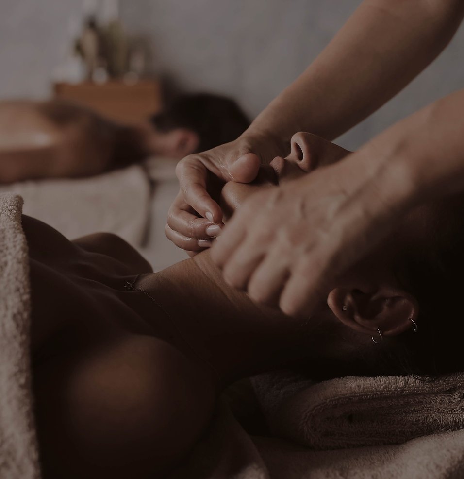 Professional spa massage therapy session at Cova Spa Jenkintown PA